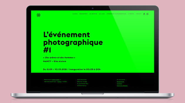 Site web "Evenement photographique"