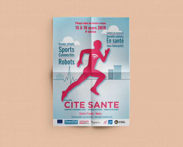 Affiche 2019 Affiche Salon Cité Santé 2019